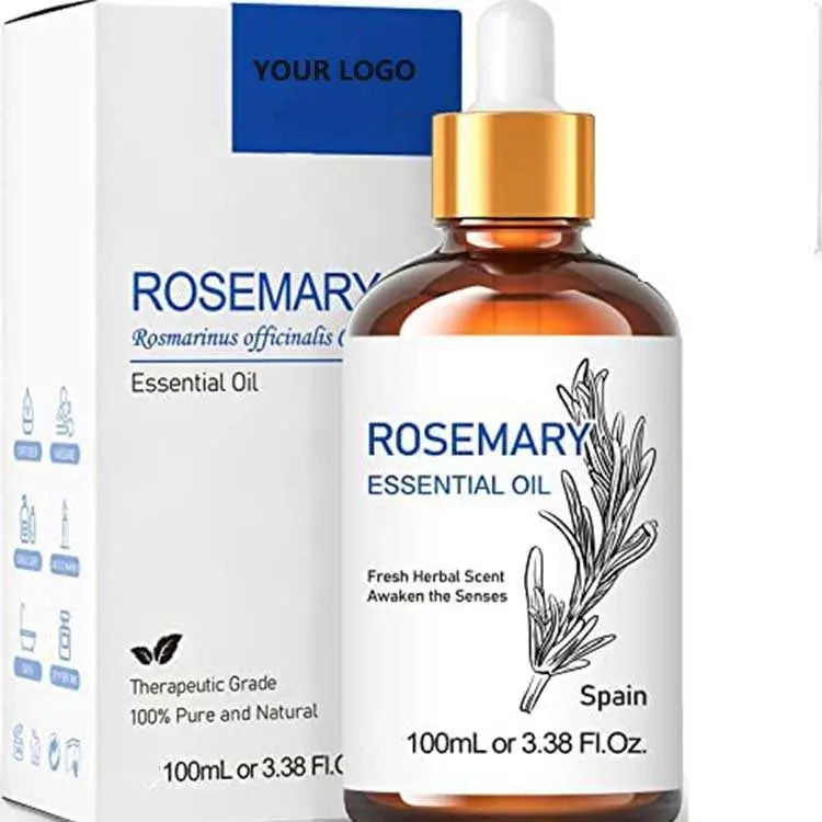 High Quality Pure Natural Hair Growth Rosemary Oil for Strengthen Hair and Hair Loss