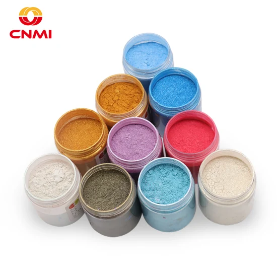 CNMI Mica Powder Natural Powder Pigments Cosmetic Grade Epoxy Resin Dye Mica Pigment Powder for Epoxy Resin Candle Making